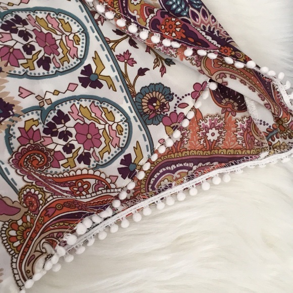 Floral Paisley Romper - Picture 3 of 6